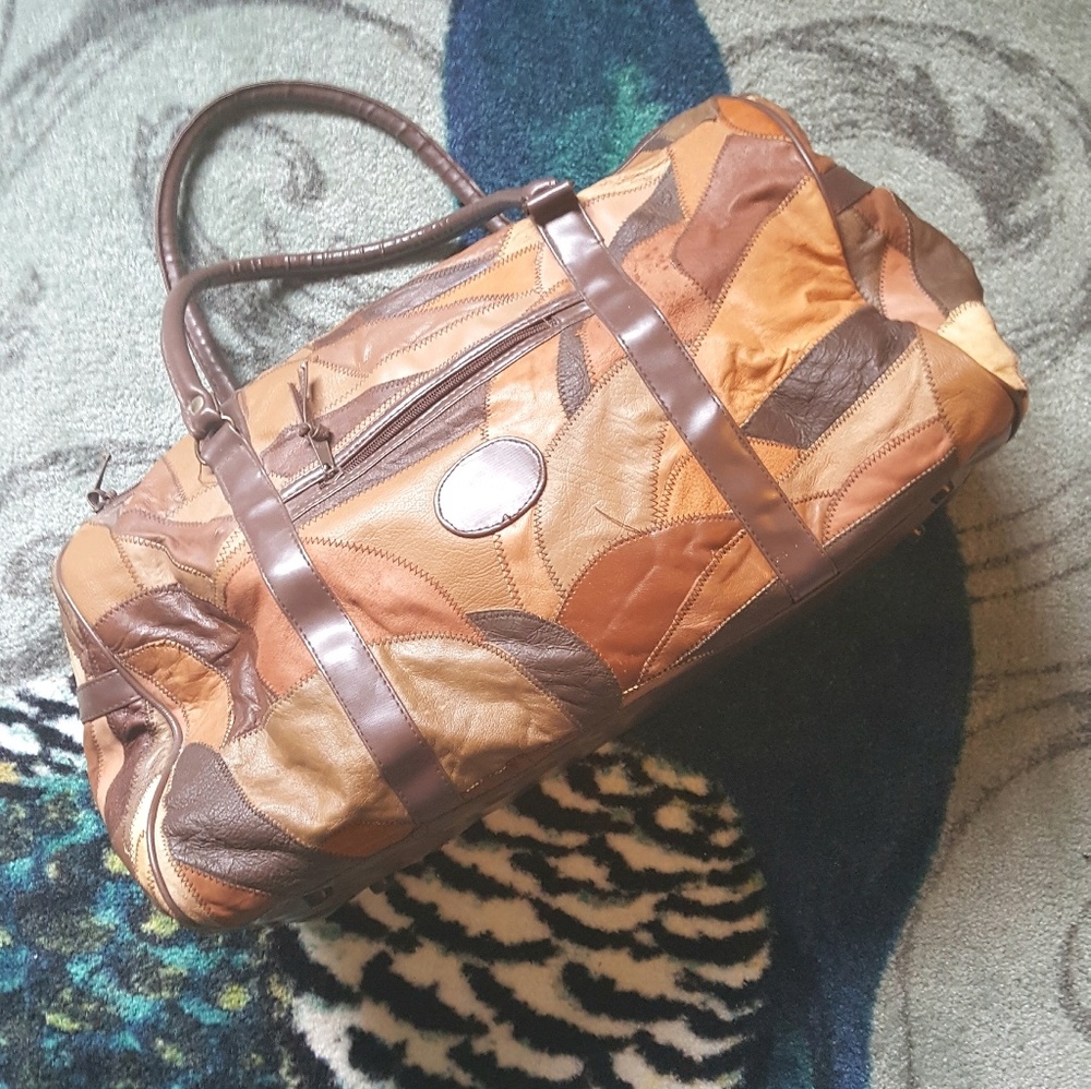Patchwork Vintage Travel Bag