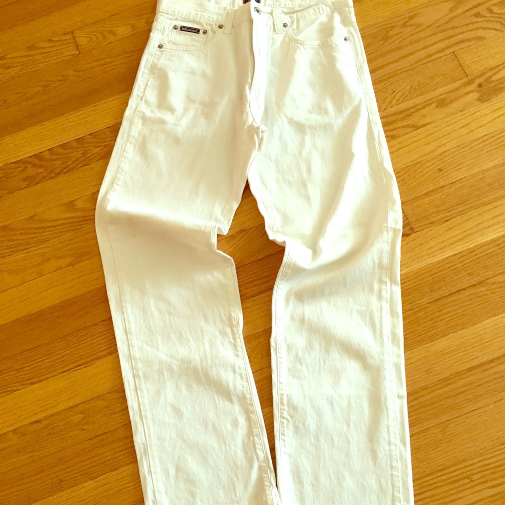 D&G linen white pants, made in Italy