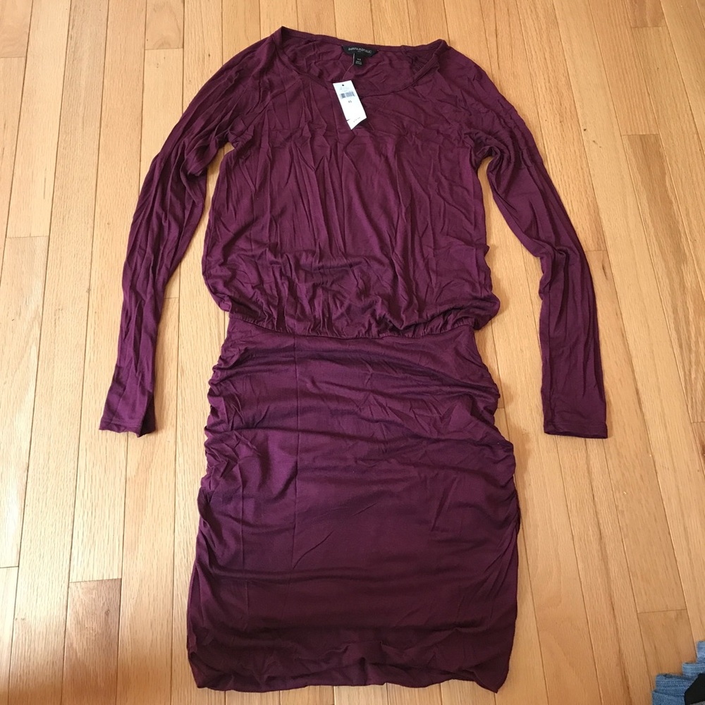Banana Republic Maroon Dress