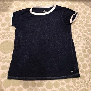 American Eagle XS Navy Tee