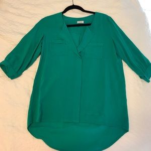 Tobi aqua blouse
