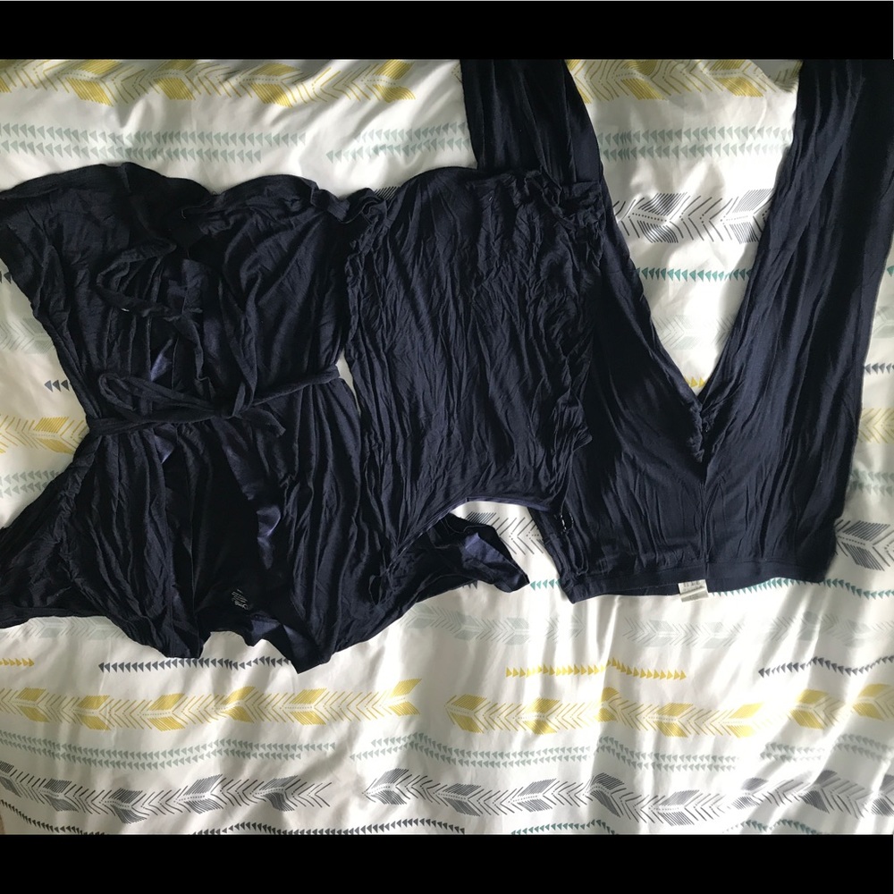 Nursing top night wear and robe