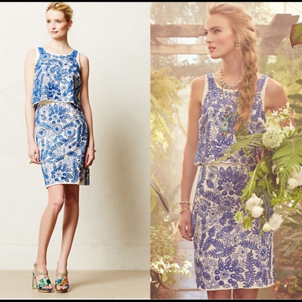 Anthropologie Moulinette soeurs Crop Top