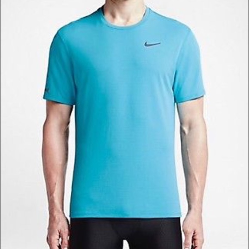 Men's Nike Running Dri-Fit Contour Short Sleeve
