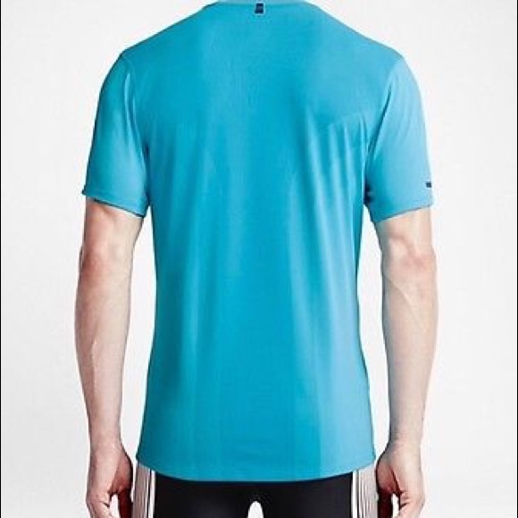 Men's Nike Running Dri-Fit Contour Short Sleeve - Picture 2 of 7