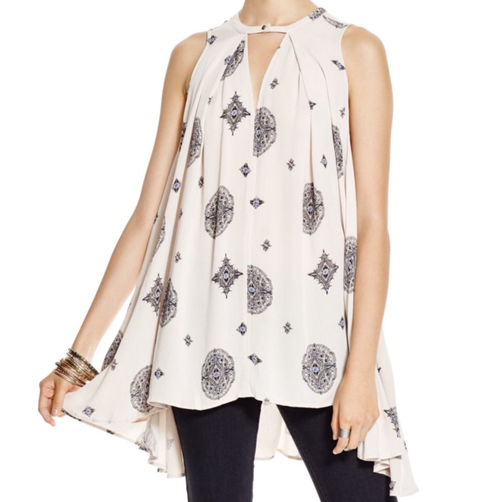 Free People medallion tunic dress top