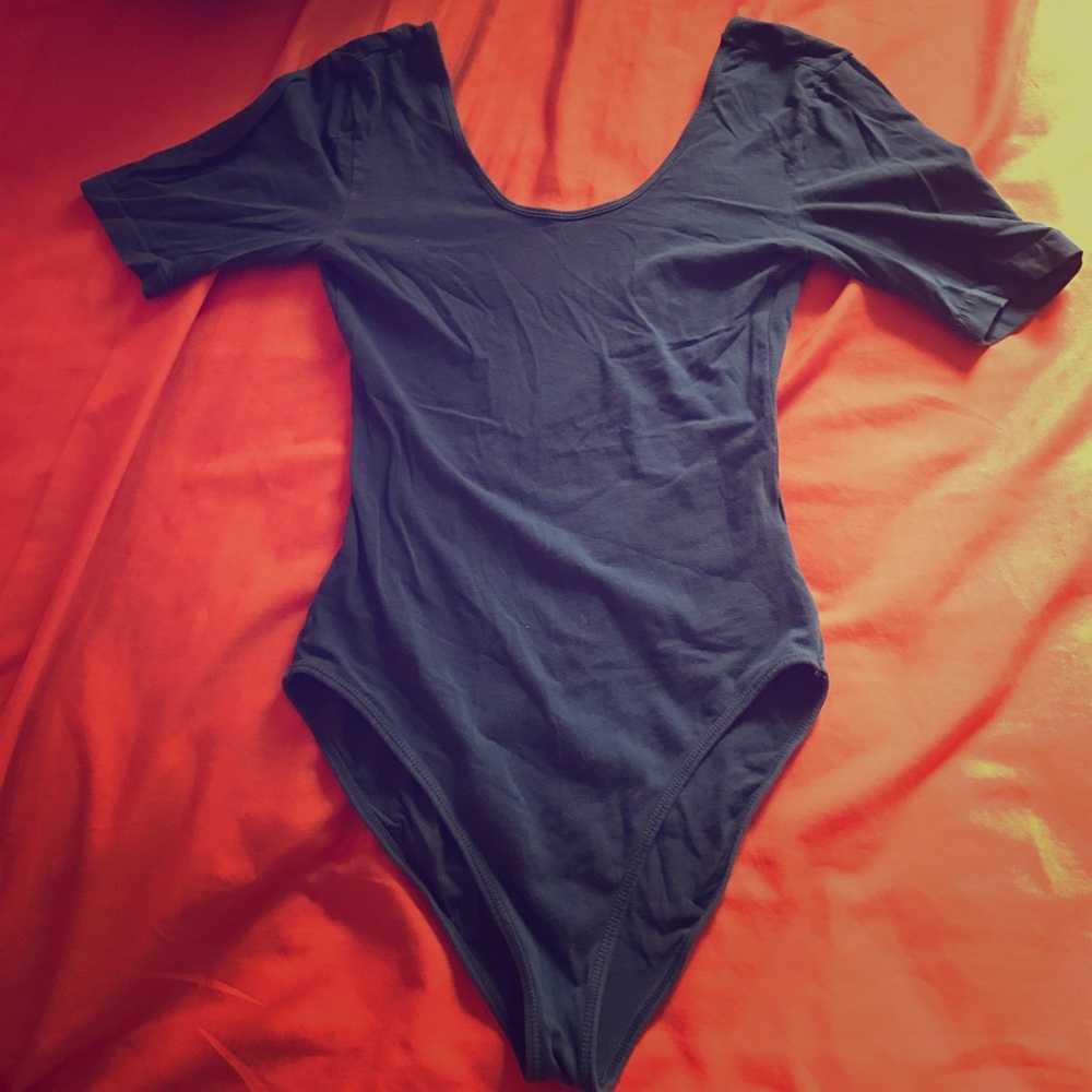 Blue Body Suit