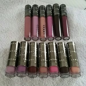 Lorac lipstick and lipgloss bundle