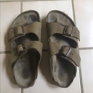 Embossed Leather Birkenstocks