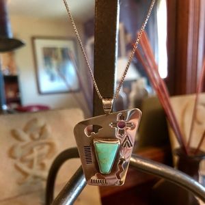 Southwestern style necklace.