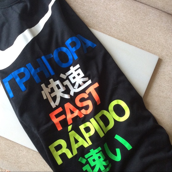 Men's Nike Run Fast Tee - Picture 2 of 5