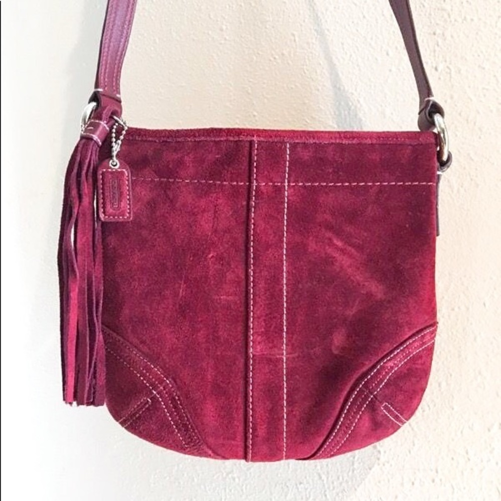 Authentic Coach cross body bag