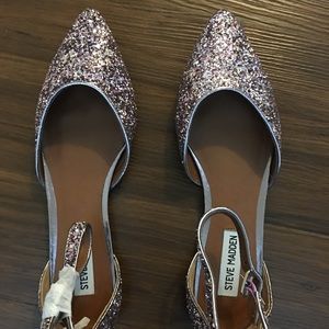Steve Madden pointy toe flats never worn size 8.5