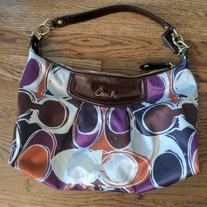 COACH ASHLEY SCARF PRINT PURSE (JUST LIKE NEW!!)