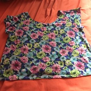 Floral Crop Top