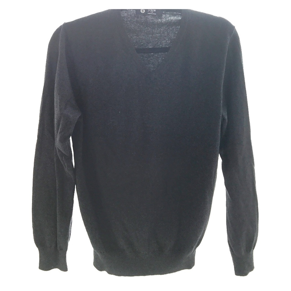 JCREW Men's Gray Cotton/Cashmere Sweater SZ S