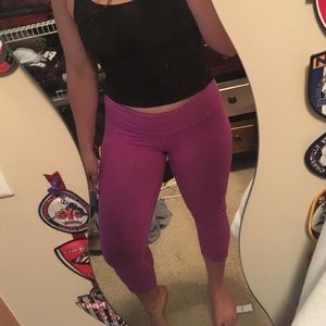 Lululemon wunder under reversible crop