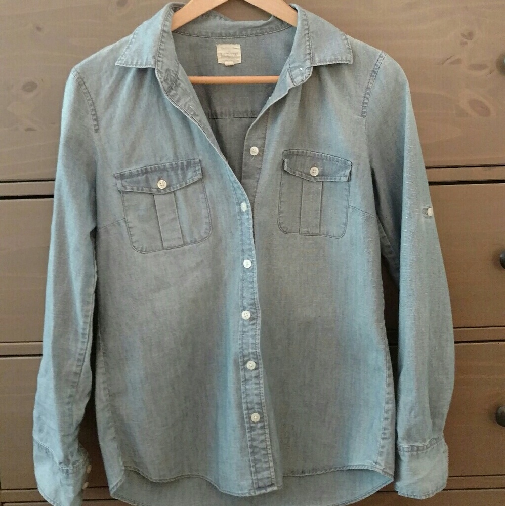 J. Crew Denim Shirt ❤