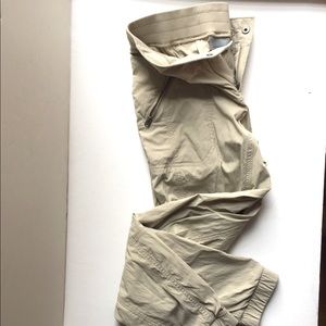 Athleta ripstop ankle length joggers