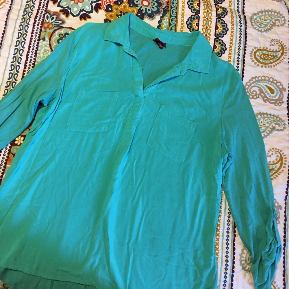 Teal Shirt