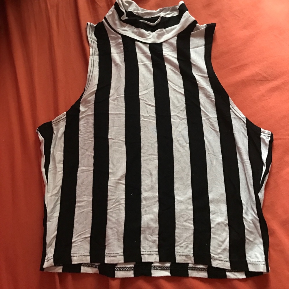 Stripe Crop Top