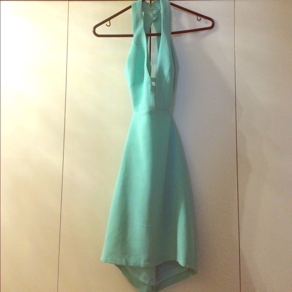 Never worn mint mini dress