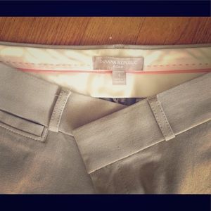 Khaki Skinny Dress Pants