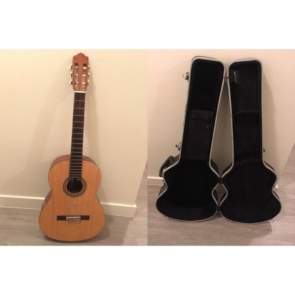 YAMAHA guitar with case