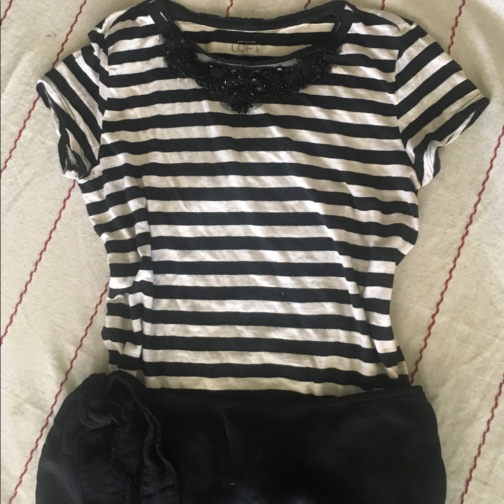 Loft embellished t-shirt