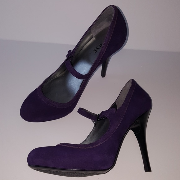 Guess Payne purple suede shoes US 8 - Picture 2 of 8
