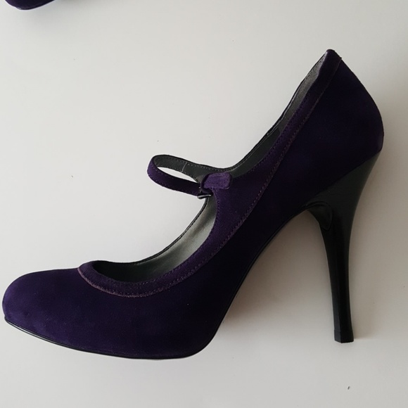 Guess Payne purple suede shoes US 8 - Picture 3 of 8