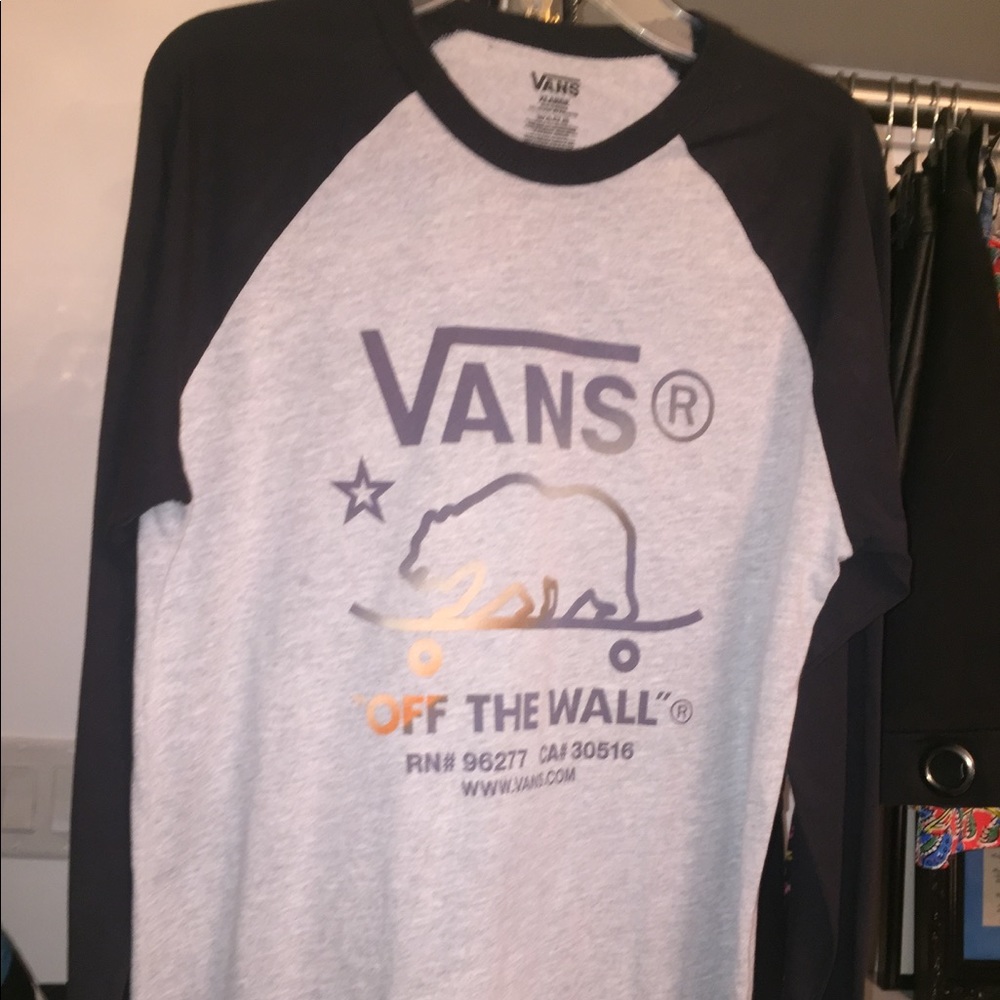 Long Sleeves Vans Shirt