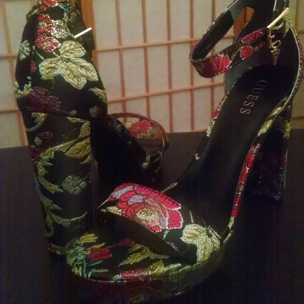 Guess High Heel Sandles- size 11