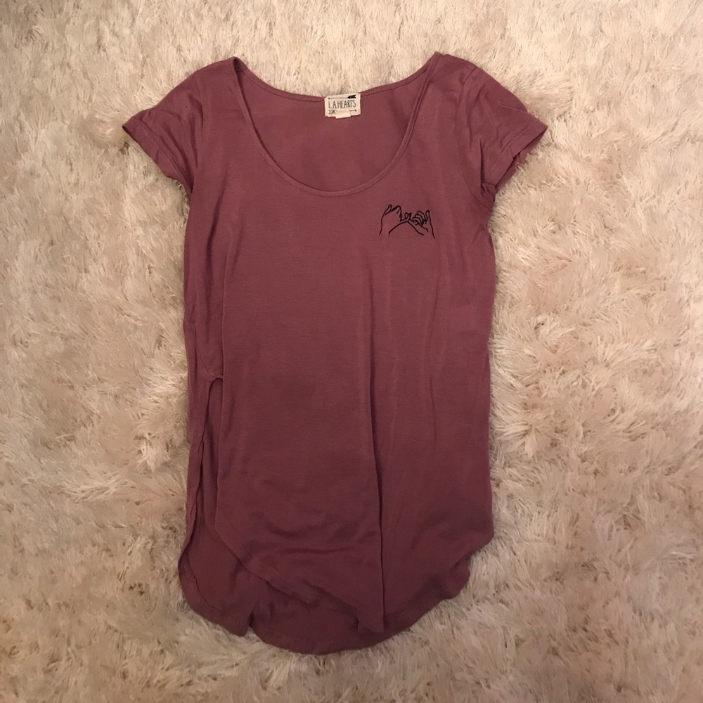 Mauve pink pinky promise Tshirt