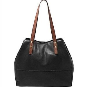 FOSSIL Zoey shopper Leather Shoulder Bag