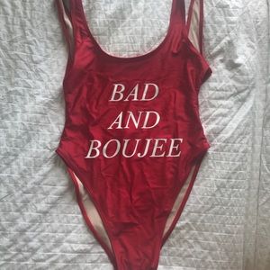 PRIVATE PARTY NWOT "Bad And Boujee" One Piece