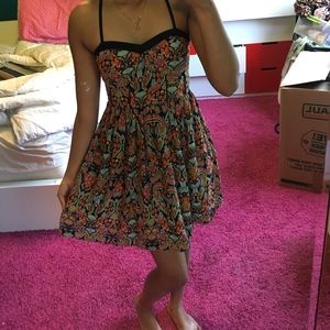 Multi color flow-y summer dress