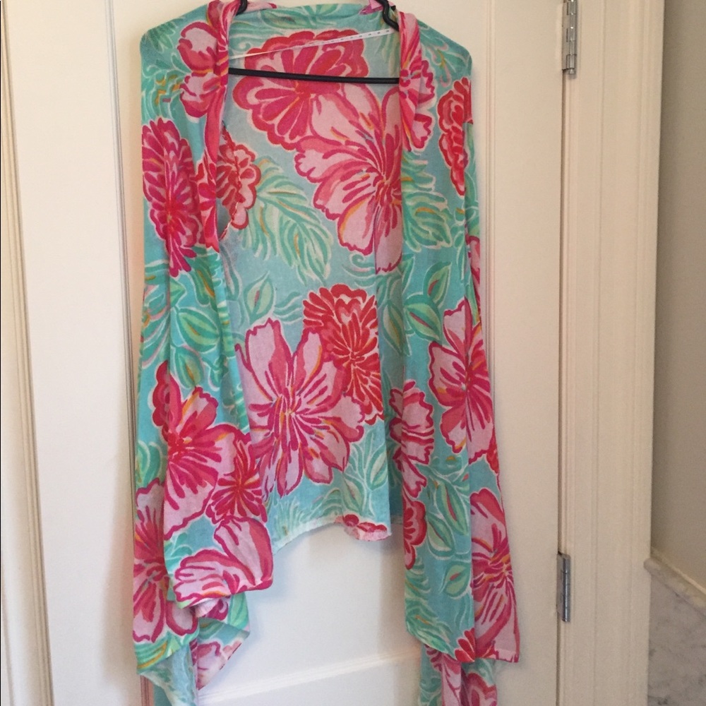 Lilly Pulitzer poncho/cardigan