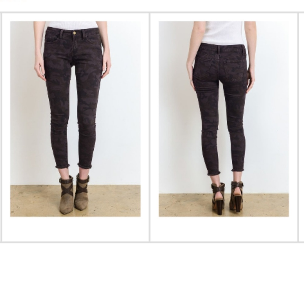 Distressed denim skiny jeans - Picture 2 of 3