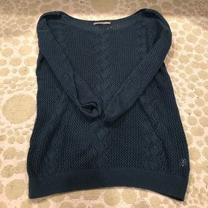 Brand New XL Sea Green Long Sleeve Sweater