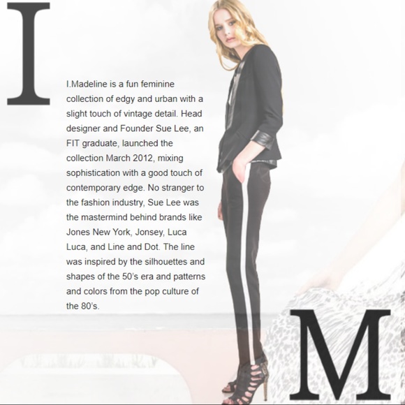 2 x HP! I. Madeline Anthropologie Navy Cut Out - Picture 6 of 8