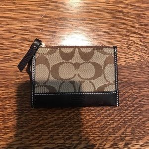 Coach key pouch wallet