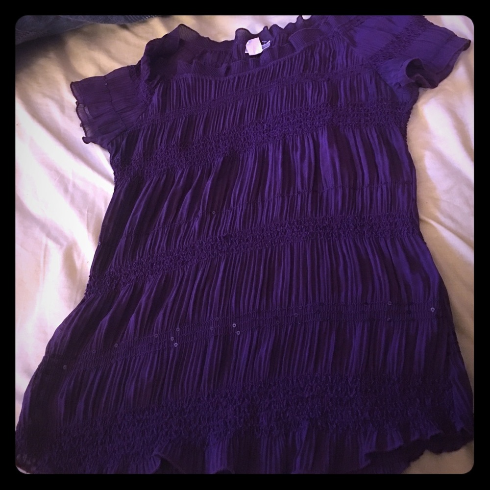 🔴 Purple top