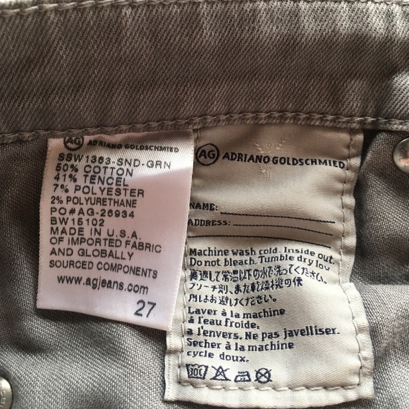 Size 27 Adriano Goldschmied skinny jean - Picture 7 of 7