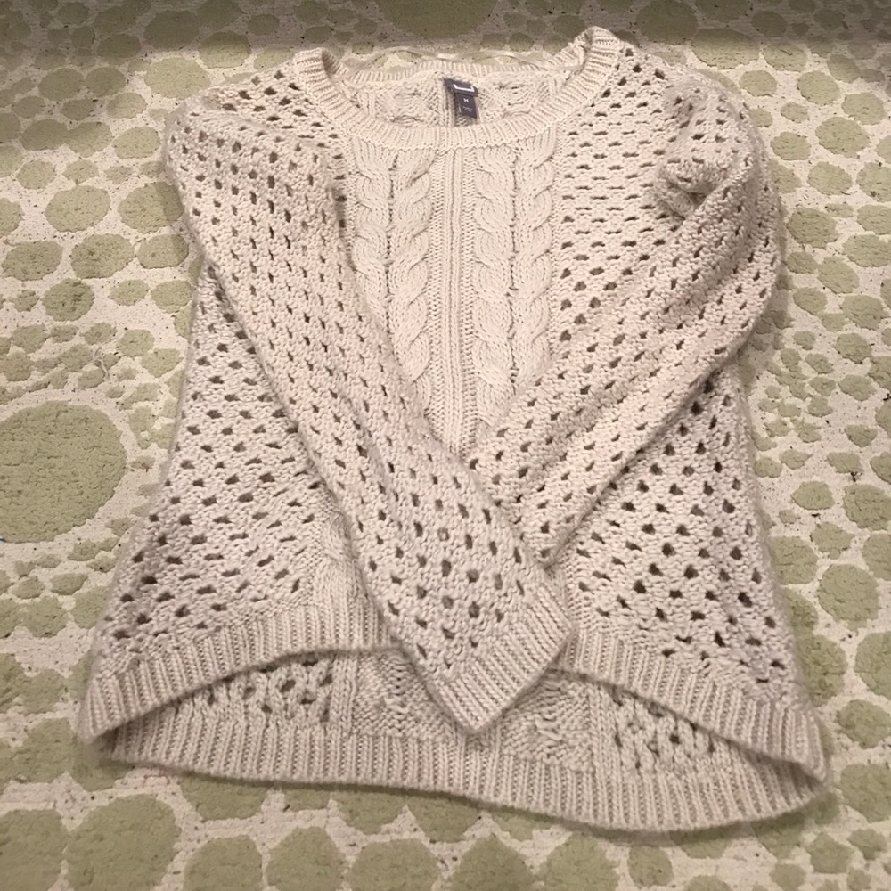 Very Soft White Sweater