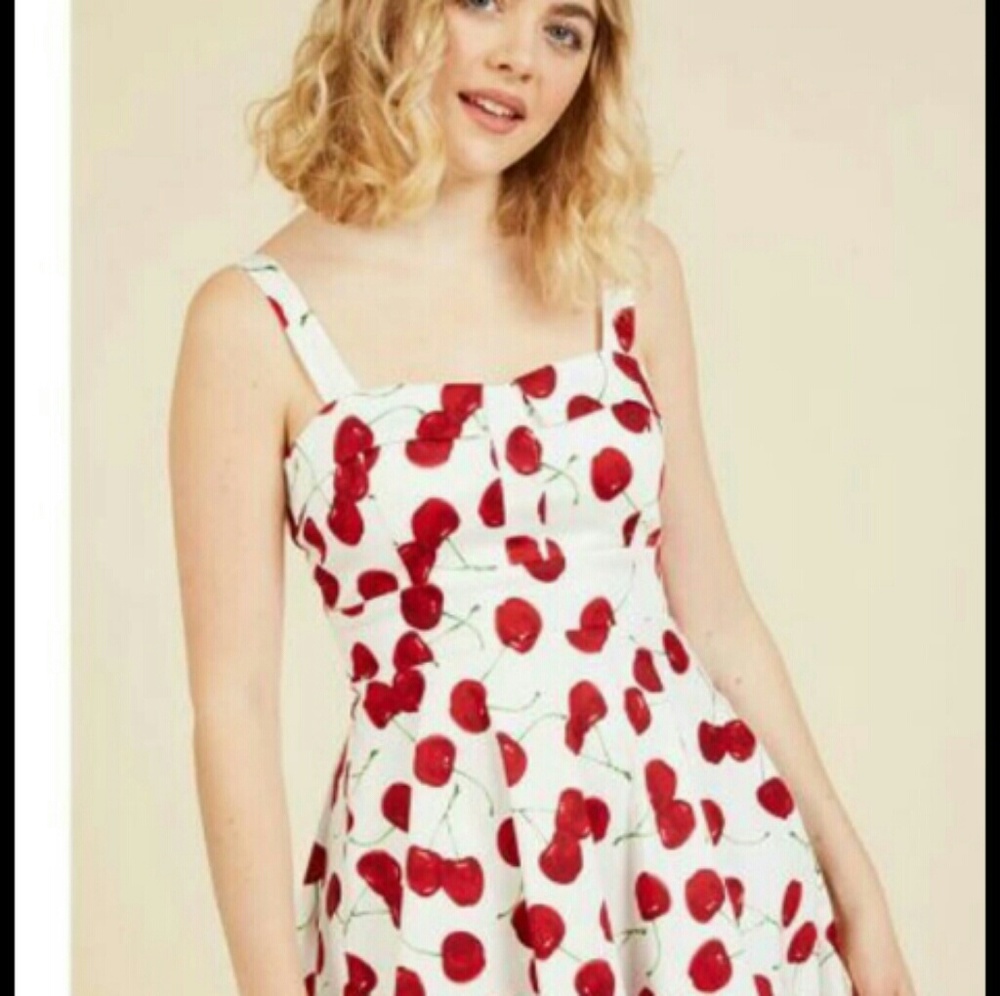 Modcloth Cherry dress