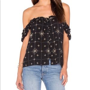 Auguste Black Muse relaxed top