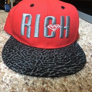 "Rich" Flatbill SnapBack Hat