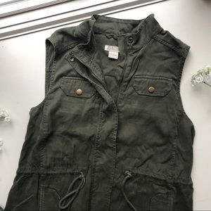 Lucky Brand Green utility vest