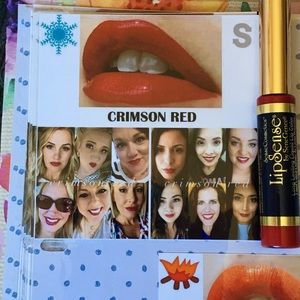 Crimson Red Lipsense Lipstick